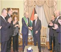 أعلى وسام فلسطينى لـ«أبو الغيط»