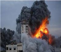 انفجارات عنيفة شرق مدينة غزة جراء غارات مكثفة لطائرات الاحتلال 