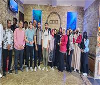 جامعة المنوفية تنظم رحلة ترفيهية وثقافية للطلاب الوافدين.. صور