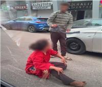 كشف ملابسات فيديو اعتداء متسول على فتاة بالجيزة وضبط المتهم