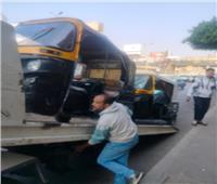 ضبط ٢٨٨ توك توك من شوارع القاهرة 