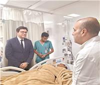 وزير الثقافة يزور طلاب حادث «إسنا»