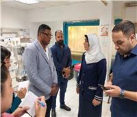        وكيل صحة البحر الأحمر يتفقد مستشفى الغردقة العام 