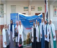 ضمن مبادرة "من أجل قلوب أطفالنا".. جامعة بنها تنظم قافلة طبية بكفر شكر