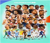 بينهم محمد صلاح.. «فيفا» ينشر بوستر لنجوم كأس العالم 2026