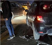 مصرع سيدة وابنتها في حادث تصادم بالطريق السياحي في الهرم