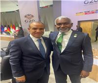 وزير الخارجية يلتقي نظيره النيجيري على هامش اجتماعات مجموعة العشرين