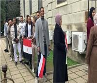 ارتفاع مشاركة الشباب المصري في انتخابات البرلمان داخل سفارة موسكو