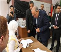 وزير الكهرباء يدلي بصوته في انتخابات "النواب " بمدينة نصر