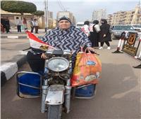 سيدة من ذوى الهمم تشارك فى انتخابات بالشرقية