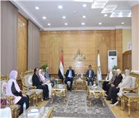 رئيس جامعة بنها يستقبل فريق من «جودة التعليم» لاعتماد كلية التمريض