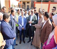 محافظ المنوفية يطلق شارة بدء التشغيل التجريبي لمشروع صرف صحي كمشيش