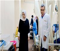 مدير فرع القليوبية للتأمين الصحي توجه بالارتقاء بالخدمات الصحية