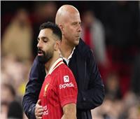 سلوت: محمد صلاح لاعب استثنائي وأفكر فيه سواء كان أساسيًا أو بديلًا