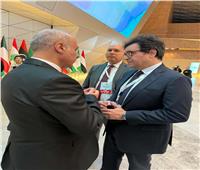 وزير الثقافة يلتقي نظيره الفلسطيني ويبحثان عقد مؤتمر لوزراء الثقافة العرب