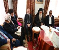 سفير اليونان يشارك في احتفال عيد سانت كاترين بمشاركة رئيس أساقفة سيناء