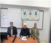رئيس منطقة القليوبية الأزهرية يتفقد معهد طوخ ويلقى محاضرة عن الانضباط 