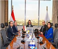 وزير التموين يجتمع مع رئيس مصلحة دمغ المصوغات والموازين