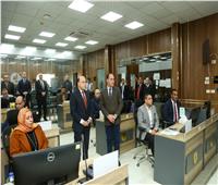 محافظ كفر الشيخ يترأس غرفة العمليات الرئيسية لانتخابات الإعادة بالنواب 
