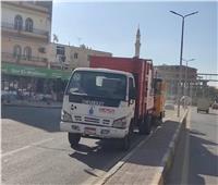 حي شمال الغردقة يكثّف حملات النظافة ويرفع تراكمات القمامة 