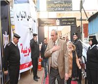 محافظ الغربية يتفقد لجان انتخابات السنطة في اليوم الثاني لجولة الإعادة