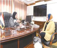 د. جينا الفقى القائم بأعمال رئيس أكاديمية البحث العلمى فى حوار لـ«أخبار اليوم»: بنك المعرفة هدية الرئيس السيسى التى وضعت الباحث المصرى فى قلب العالم