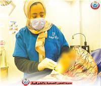 علاج 2444 مواطنا خلال قافلة طبية بإحدى قرى الشرقية