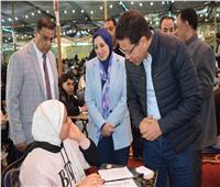 رئيس جامعة بنها يتفقد سير الامتحانات بكليتي التمريض والتربية 