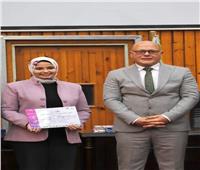 كريم وفاطمة طالبان مثاليان لذوي الهمم بجامعة سوهاج