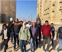 مسئولو جهاز العاصمة الجديدة يتفقدون الحي السكني الخامس R5 لدفع الأعمال الجارية