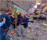 «صليت الفجر وانتظرت قدري».. مُصاب يروي لحظات الرعب تحت أنقاض عقار إمبابة