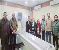 الصحة الغربية: دعم مستشفي ابيار المركزي بجهاز أشعة مقطعية 