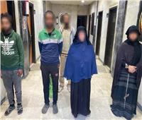 القبض على 10 متهمين باستغلال الأطفال في التسول بالجيزة 