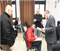 انتظام الامتحانات بكلية الألسن جامعة قناة السويس 