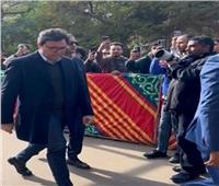  نجوم الفن يودعون المخرج داوود عبد السيد في جنازة حضرها وزير الثقافة