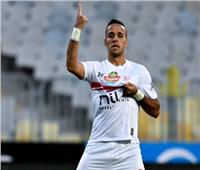 ناصر منسي يقود الزمالك للتقدم على بلدية المحلة في الشوط الأول 