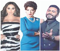 «حسنى» و«عاشور» و«إليسا» |يضيئون ليل القاهرة فى رأس السنة