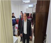  نائب رئيس جامعة طنطا يتفقد المدن الجامعية في جولة مفاجئة 