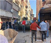 محافظ القليوبية يتابع جهود حي غرب شبرا الخيمة في رفع الإشغالات