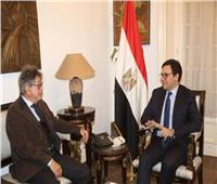 وزير الثقافة يشيد بمبادرة المتحدة ويعلن تعاونا لإنتاج محتوى عن رموز مصر