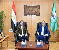 محافظ الفيوم يستقبل وزير الزراعة لتفقد عدد من المشروعات الإنتاجية والخدمية بالقطاع الزراعي 