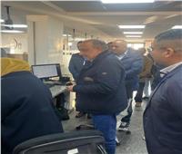 وزير الكهرباء يتفقد مركز خدمة المواطنين ومحطة المحولات بمدينة بورفؤاد
