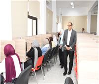 إجراء الاختبارات الإلكترونية بـ«تكنولوجيا العلوم الصحية بالإسماعيلية الأهلية»