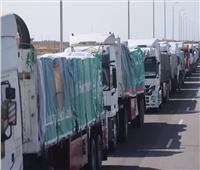 7200 طن من المساعدات الإنسانية تتدفق من مصر إلى غزة