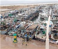 إغلاق ميناء البرلس لليوم الخامس على التوالي بسبب الرياح الشديدة