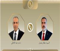 اتصال هاتفي بين وزير الخارجية ونظيره التركي