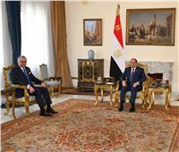 الرئيس السيسي يؤكد على محورية علاقات التعاون الاستراتيجي بين مصر والولايات المتحدة