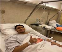 محمد حمدي يجري عملية الرباط الصليبي في ألمانيا 