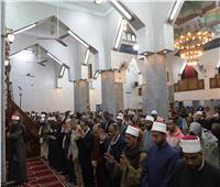محافظ أسوان يشهد احتفالية الأوقاف بذكرى ليلة الإسراء والمعراج بمسجد الحاج حسن 