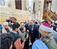 محافظ قنا يشهد احتفالية «الإسراء والمعراج» بمسجد عبد الرحيم القنائي